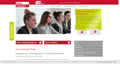 Desktop Screenshot of euroschulen-trier.de